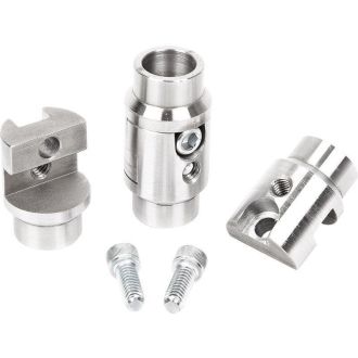 Chromoly Interlocking Tube Clamps 1.75" OD x .120" Wall