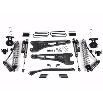 BDS Lift Kit 5.5in. Radius Arm Leaf Spring C/O W/Fox 2.5 Shocks