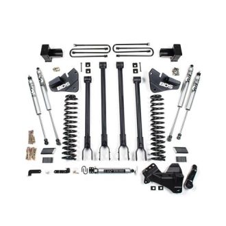 BDS Lift Kit 4in Diesel Long Arm Kit w/3 Leaf Main (17-19 Ford F250/F350 Super Duty)