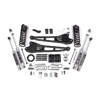 6 Inch Lift Kit w/ Radius Arm | 4 In Block Kit | 8 Bolt | Ram 3500 (13-18) 4WD | Diesel | Nitro Series