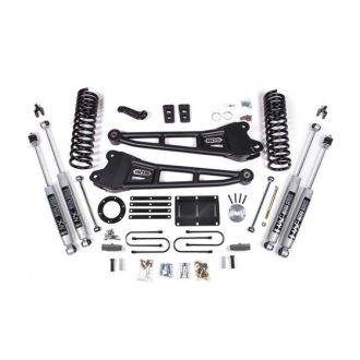 6 Inch Lift Kit w/ Radius Arm | 4.5 In Leaf Springs | 8 Bolt | Ram 3500 (13-18) 4WD | Diesel | Nitro Series