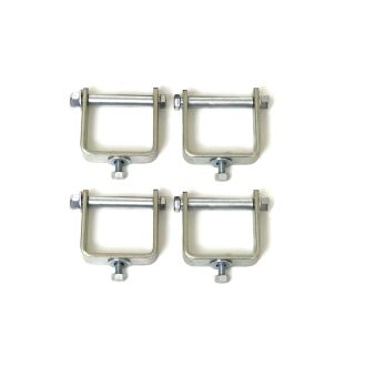 Spring Clamps - Bolt Style | 2.5 Inch Wide | 4 Pack