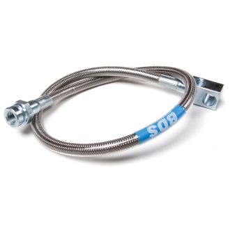 BDS Rear Brake Line | Stainless Steel | Fits 3-6.5 Inch Lift 