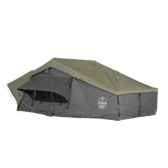 Tent N2E Nomadic Extended 55in - Dark Gray Base With Green Rain Fly And Black Cover