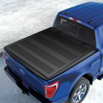RFX Hard 4-Panel Folding Tonneau Cover – Black (22-26 Toyota Tundra (67in) 5ft 6in MB)