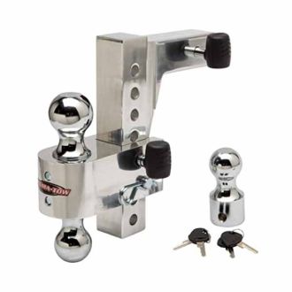 Ball Mount Aluma-Tow 12000lb 8 in. Drop 2 in. Receiver w/Carrying Case