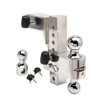 Ball Mount Aluma-Tow 12000lb 8 in. Drop 2.5 in. Receiver w/Carrying Case