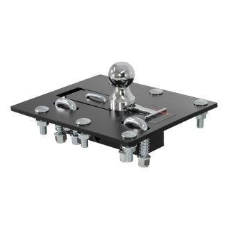 Curt Gooseneck Hitch 30000lb Capacity Folding Ball - Multi Fit