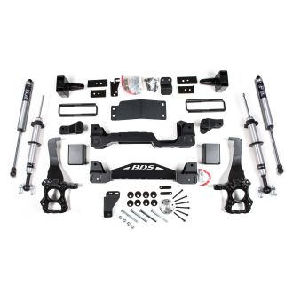 Lift Kit 6in IFS 4in Rear Block w/2.0 IFP PS Snap Ring (15-23 Ford F150)