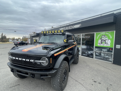 2022 Ford Bronco Wildtrack Badlands Edition.